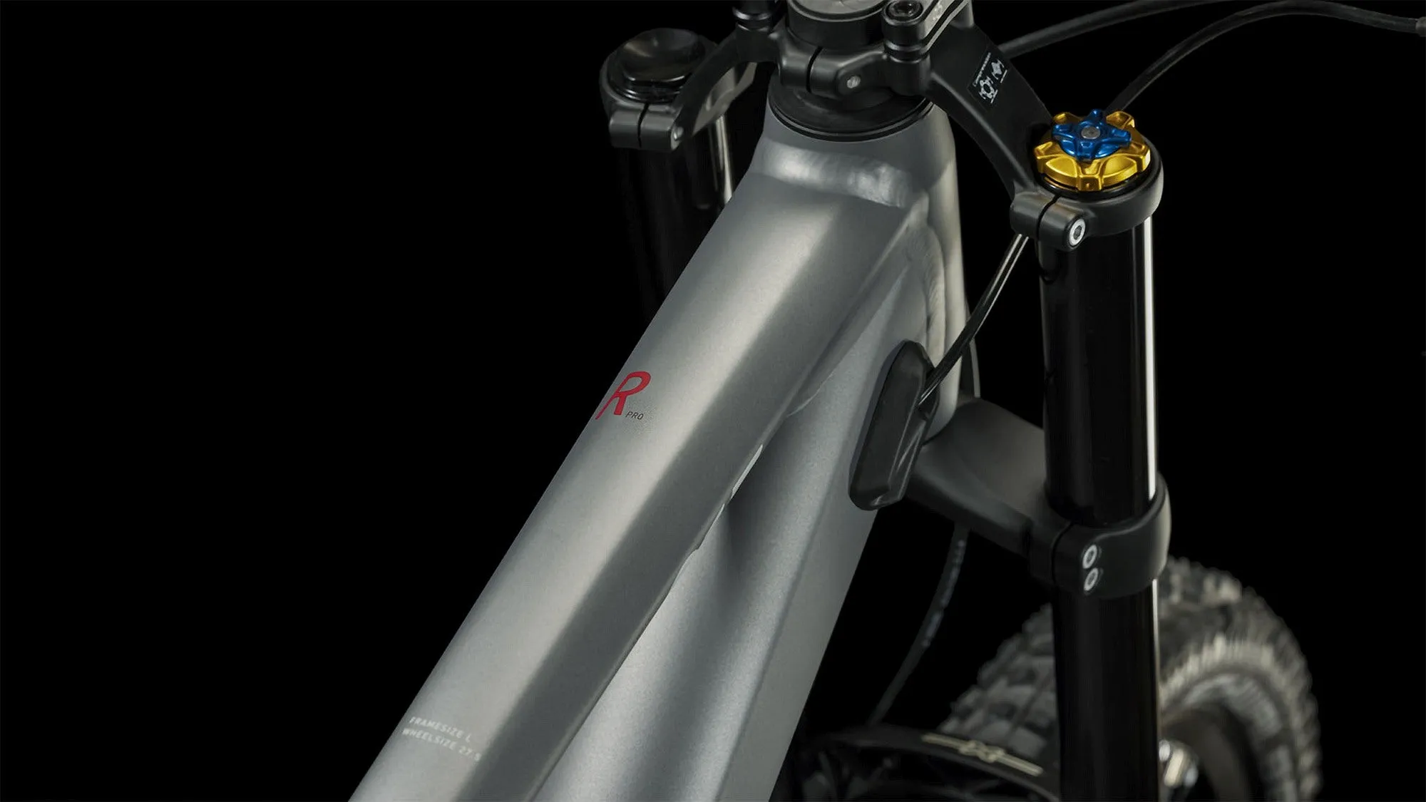 CUBE TWO15 PRO 27.5 GREY/BLACK