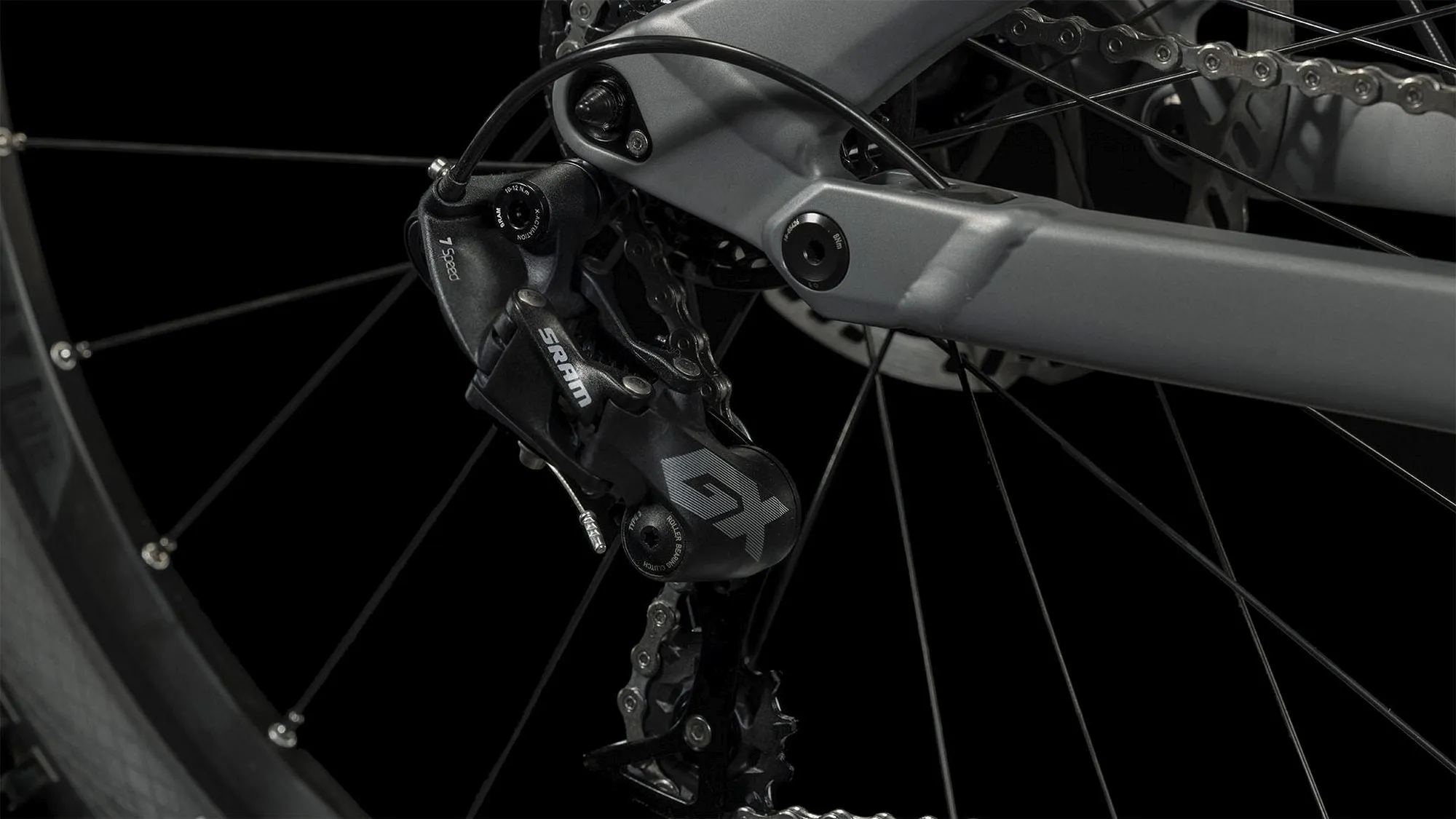 CUBE TWO15 PRO 27.5 GREY/BLACK