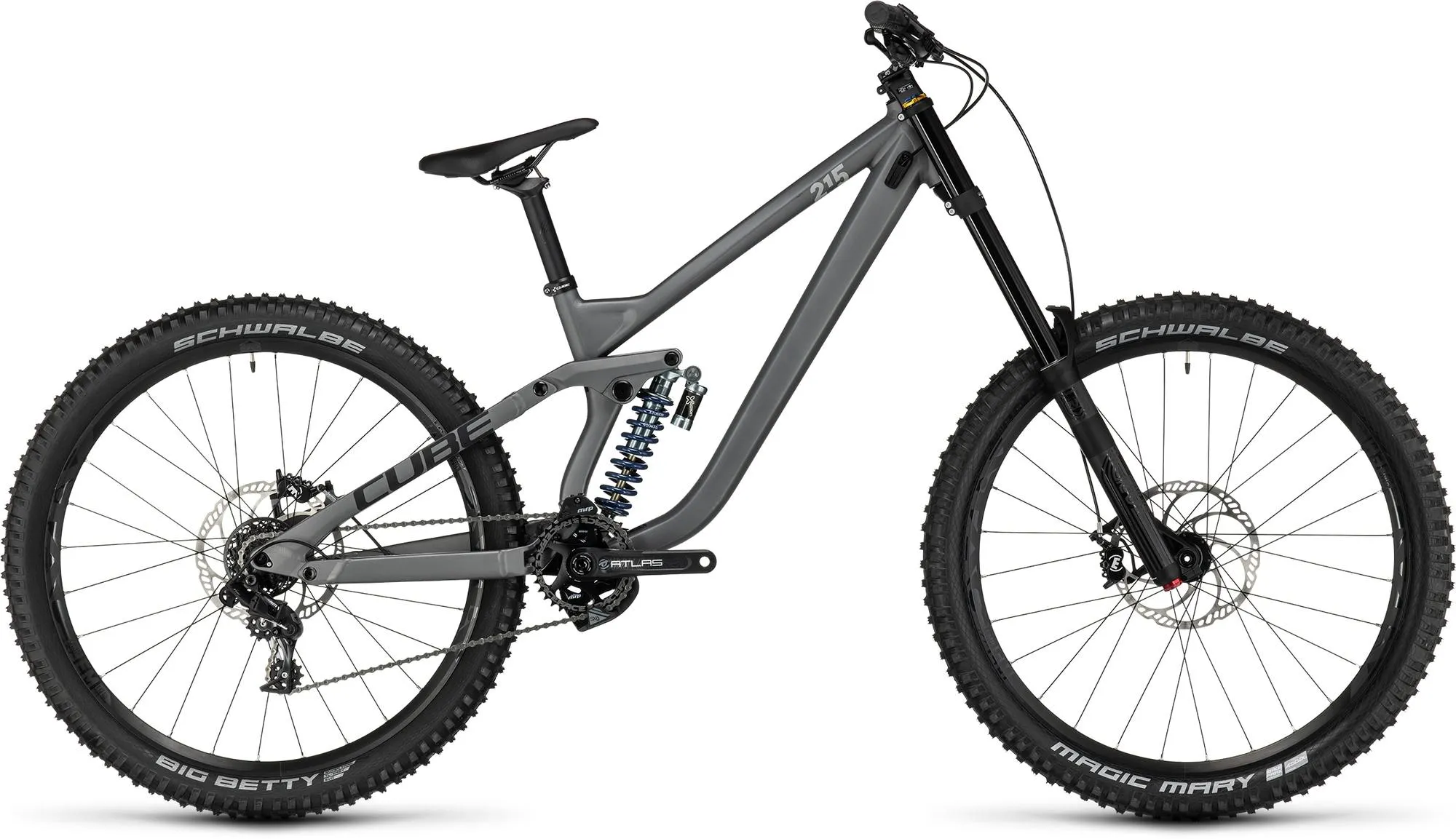 CUBE TWO15 PRO 27.5 GREY/BLACK
