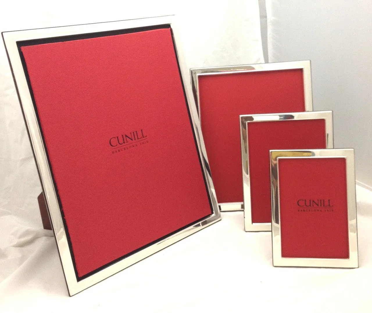 Cunill Contemporary Plain Sterling 8x10 Non Tarnish Frame