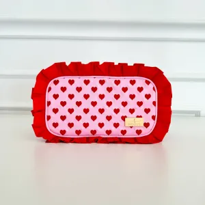 Cupid's Collection Large Ruffle Pouch