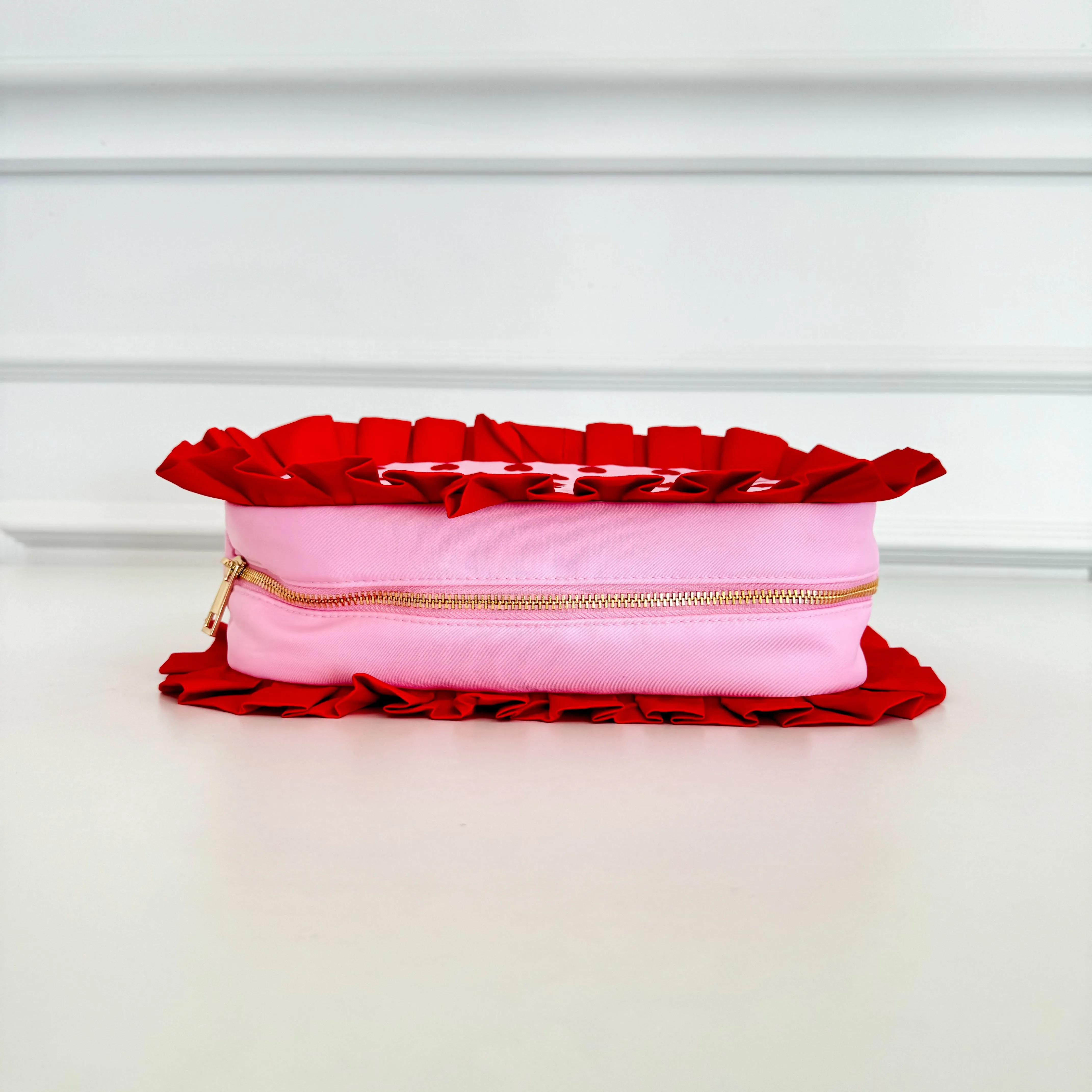 Cupid's Collection Large Ruffle Pouch
