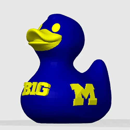 Custom Sports Team Duck