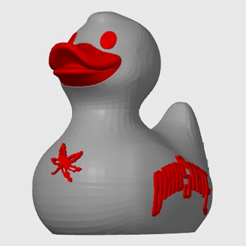 Custom Sports Team Duck