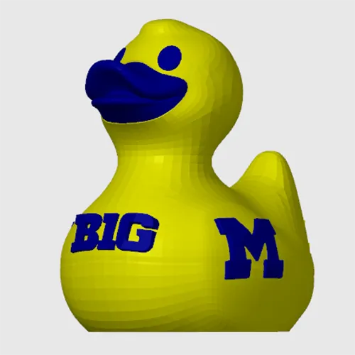 Custom Sports Team Duck