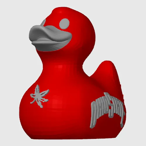 Custom Sports Team Duck