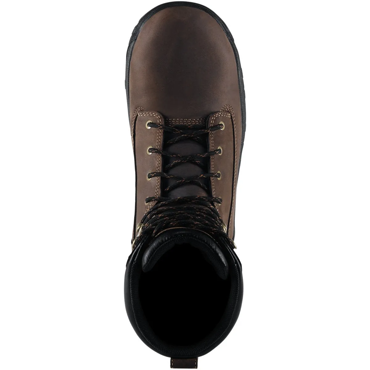 Danner Men's Caliper 8" Aluminum Toe Waterproof Lace Up Work Boot - Brown - 19459