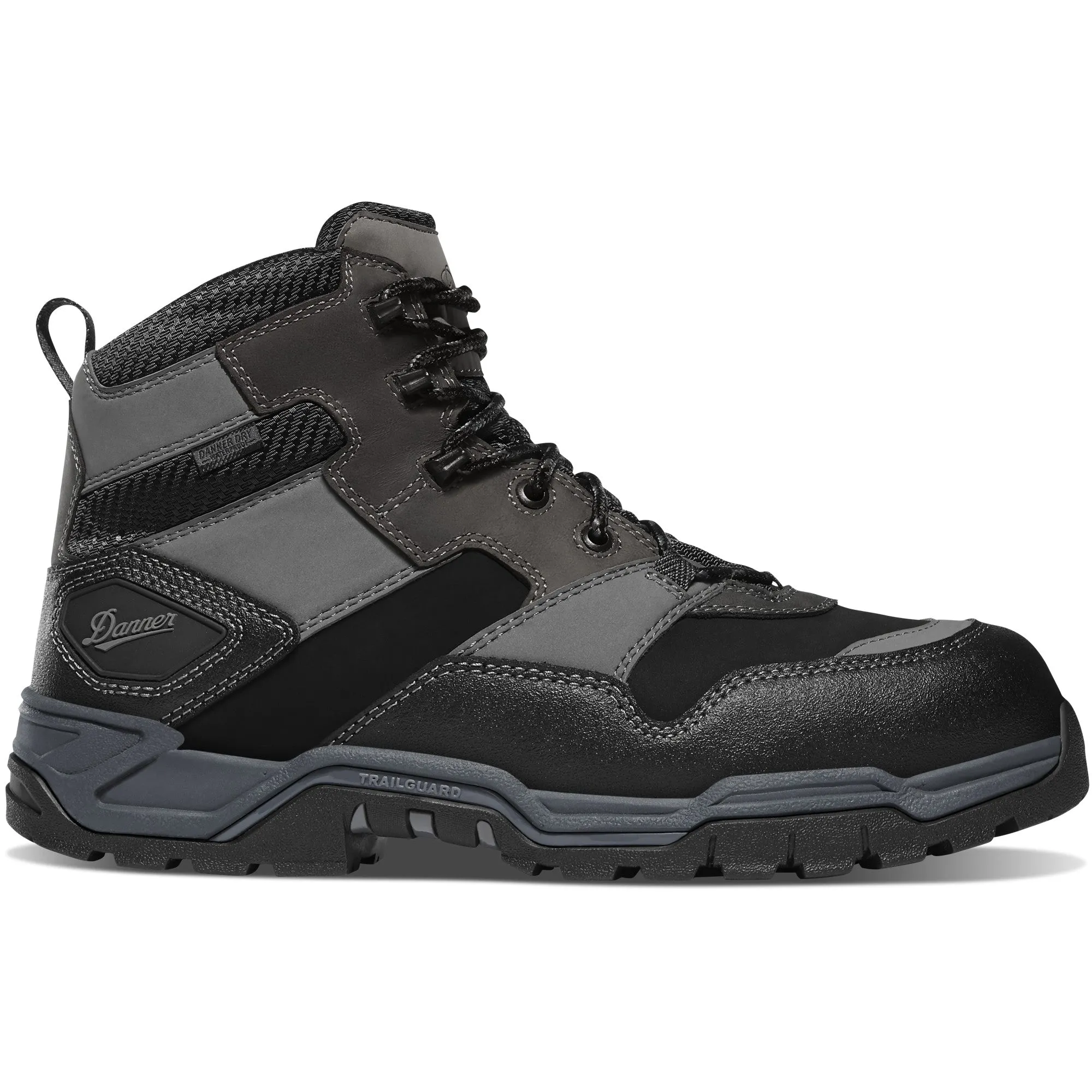 Danner Men's Field ranger 6" Composite Toe Waterproof Work Boot - Gray - 15163