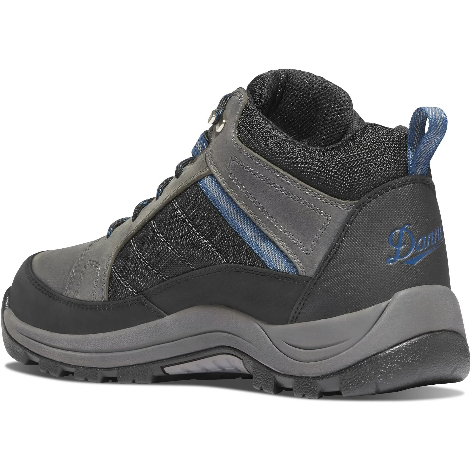 Danner Men's Riverside 4.5" Steel Toe Waterproof Hiking Work Boot- Gray- 15342