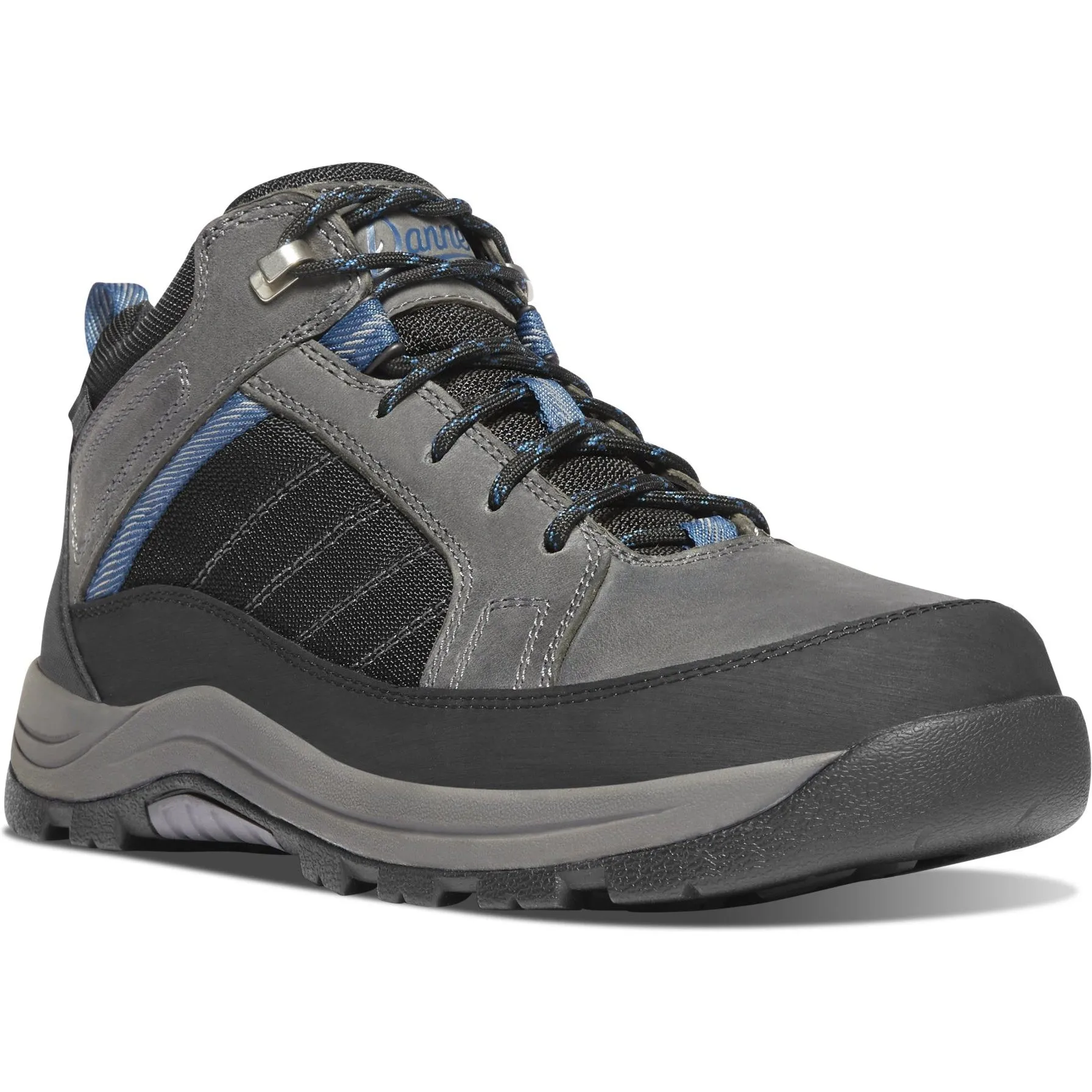 Danner Men's Riverside 4.5" Steel Toe Waterproof Hiking Work Boot- Gray- 15342