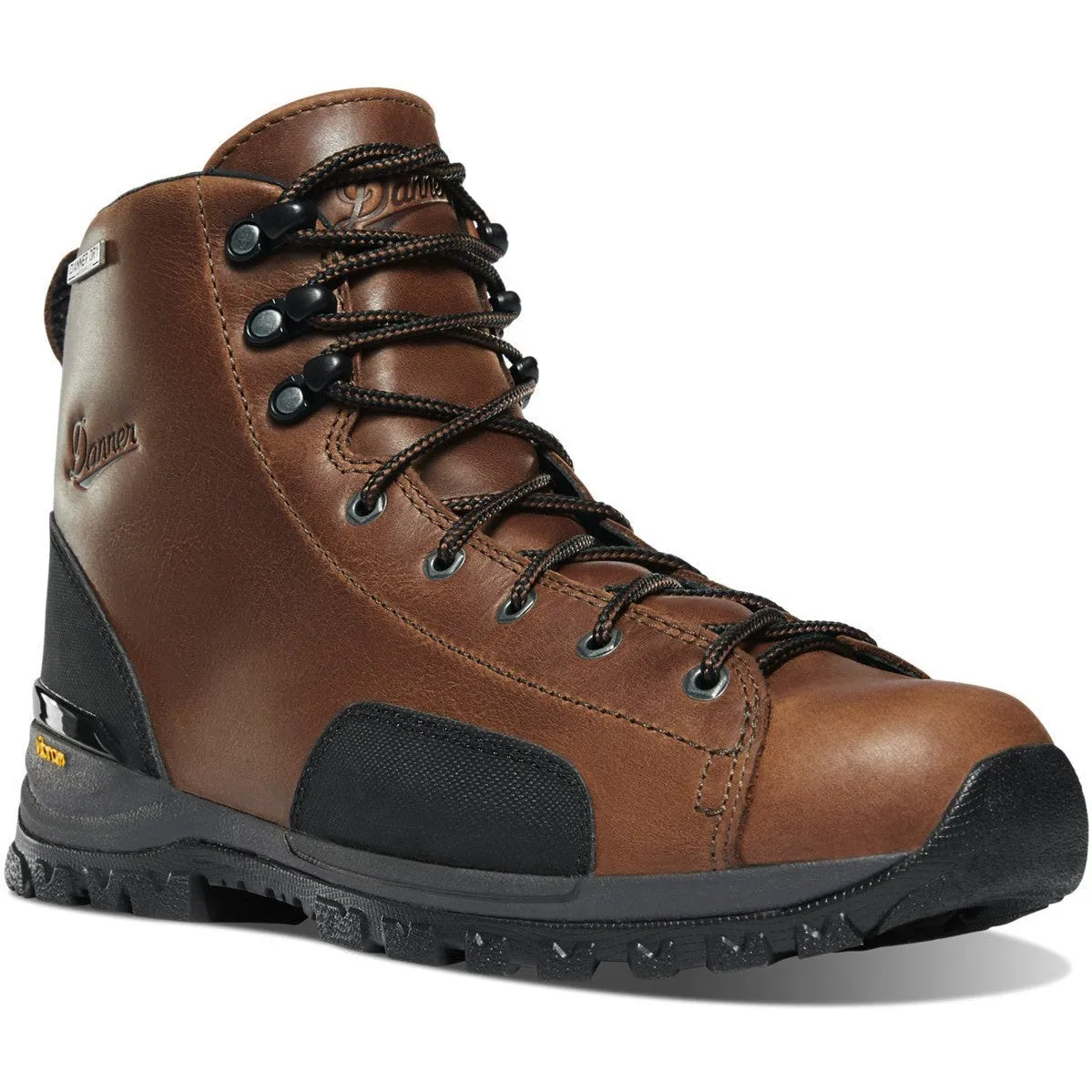 Danner Men's Stronghold 6" Composite Toe Waterproof Work Boot -Brown- 16723