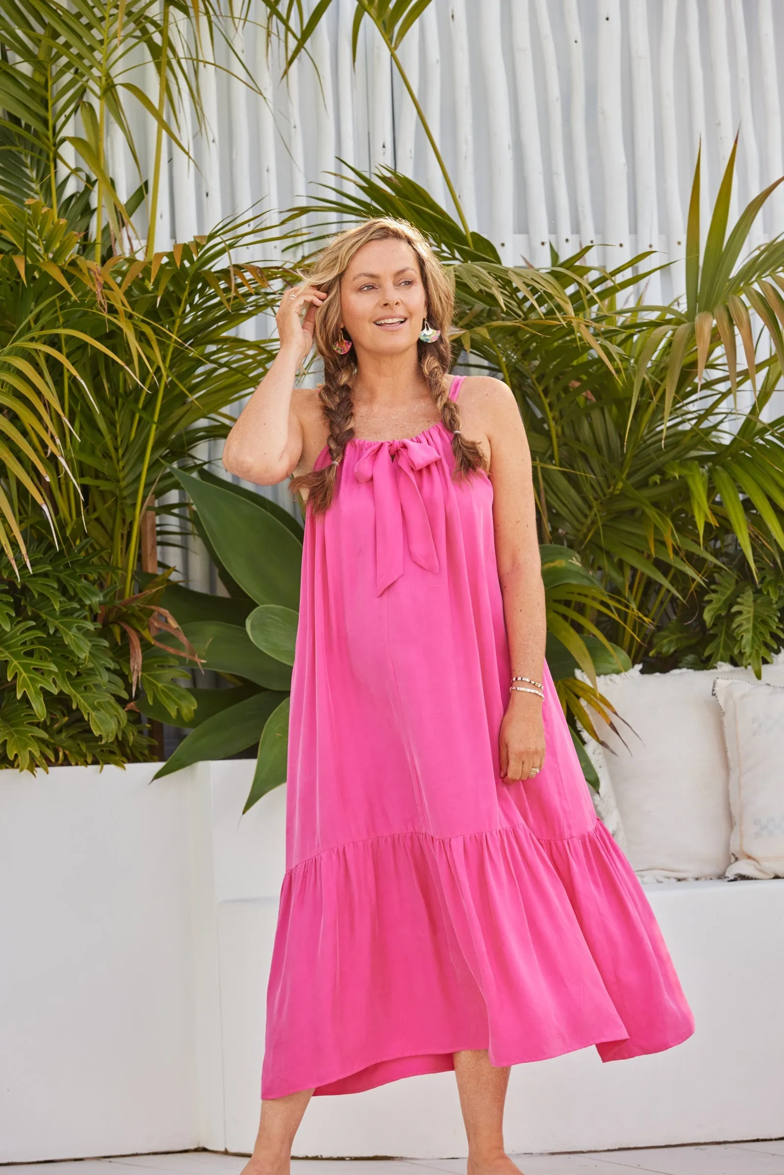 Elixir Tank Dress - Dragonfruit