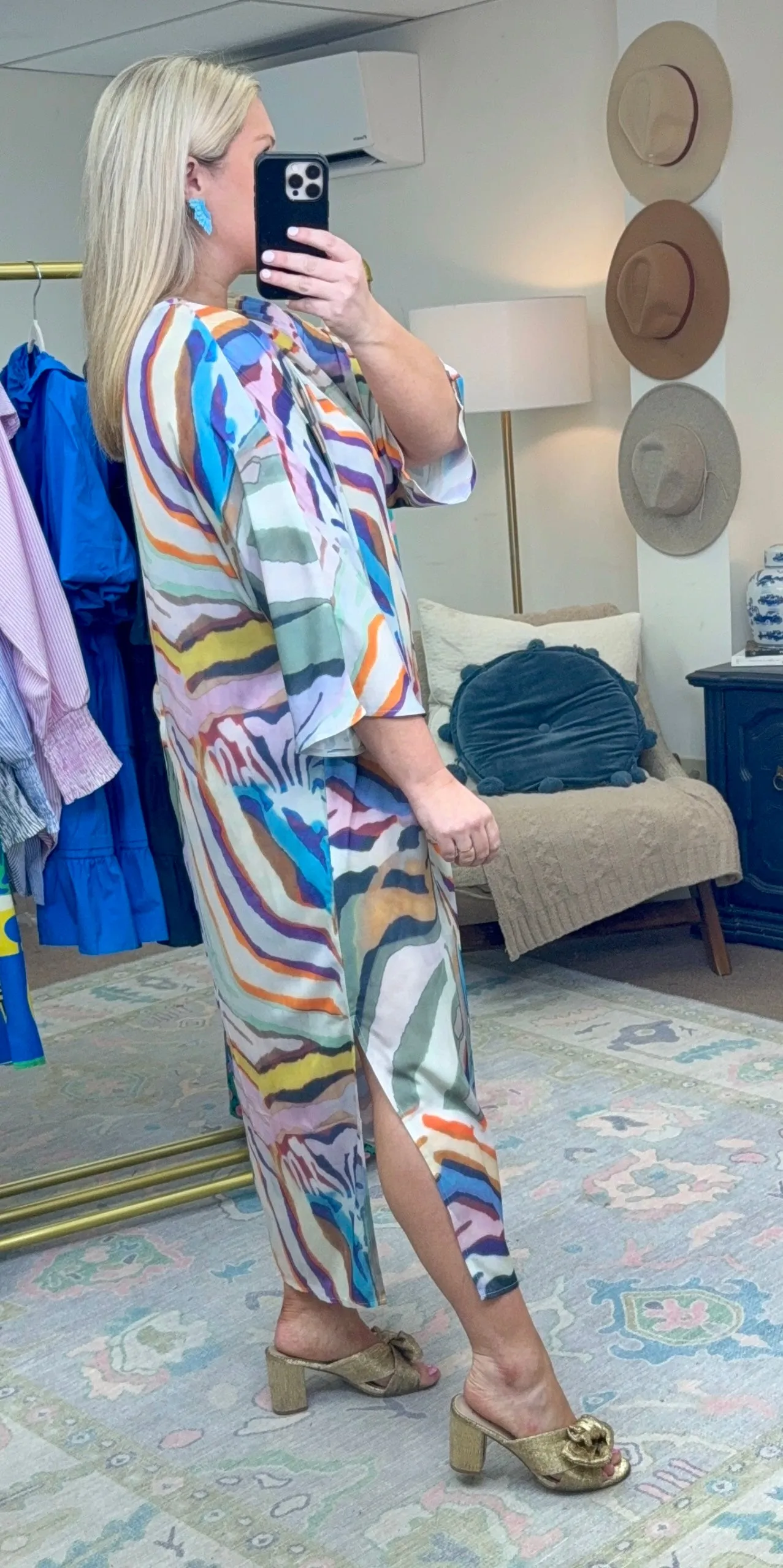 Fabulous Like Roper Printed Caftan Dress