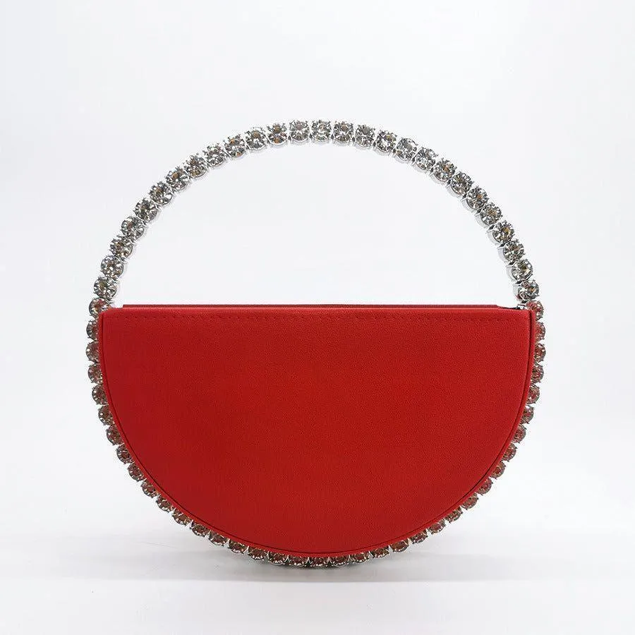 Fever Ring Rhinestone Clutch