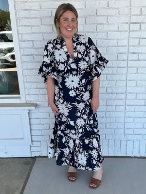 Fitz & Willa Soleil Maxi Mod Floral