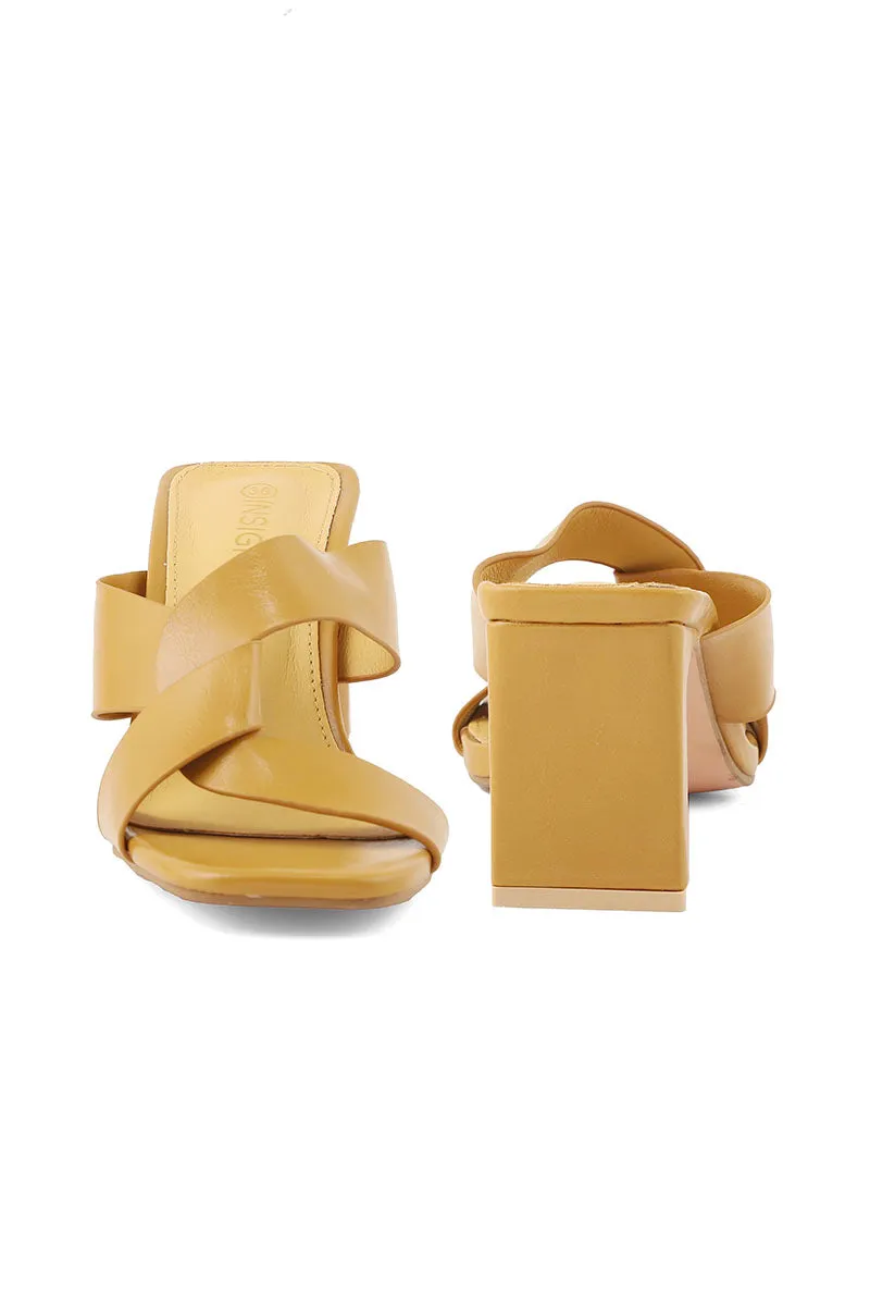 Formal Slip On I35145-Mustard