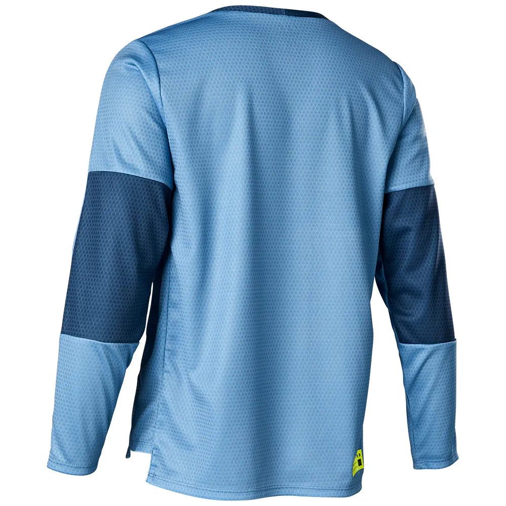 Fox Youth Defend Ls Jersey - Dusty Blue