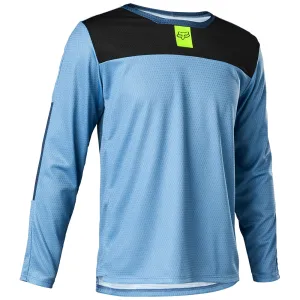 Fox Youth Defend Ls Jersey - Dusty Blue
