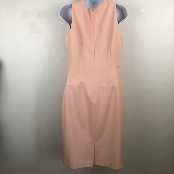 Harper Rose Lovely Peach Dresses With Pearls Along Neckline!