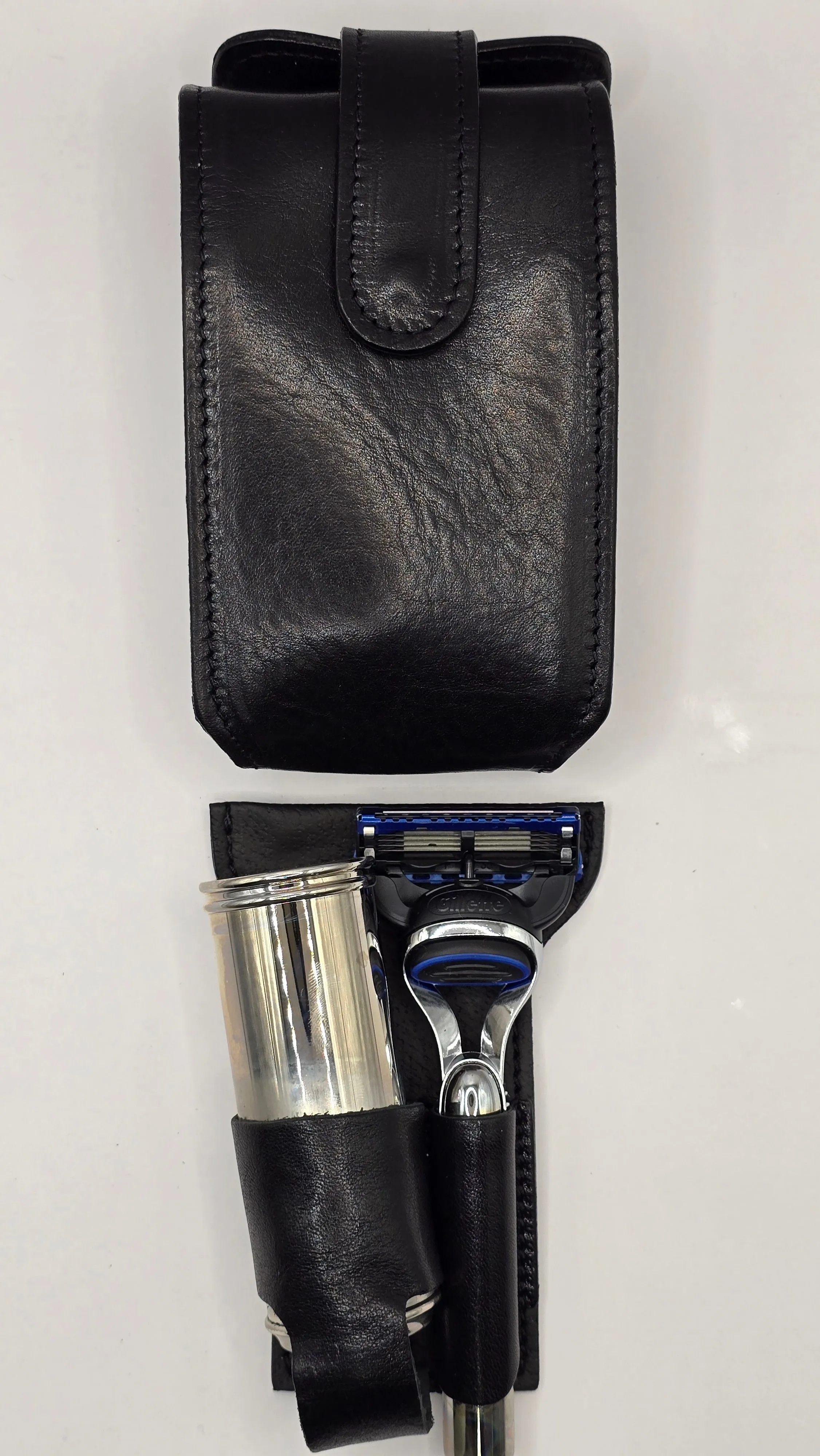 Il Ceppo Fusion Travel 2pc Shave Set Black