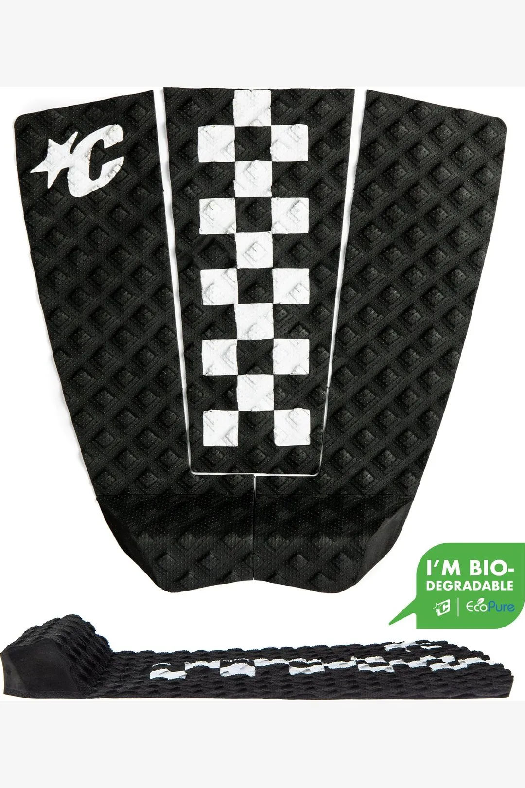 JACK FREESTONE LITE PIN TAIL GRIP - BLACK WHITE CHEX