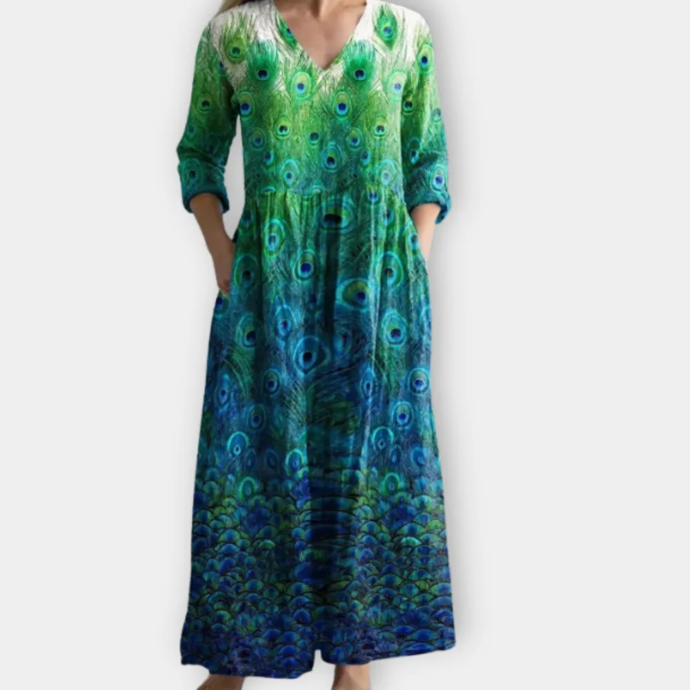 Janet Boho Maxi Dress