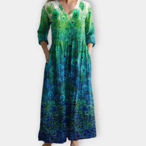 Janet Boho Maxi Dress