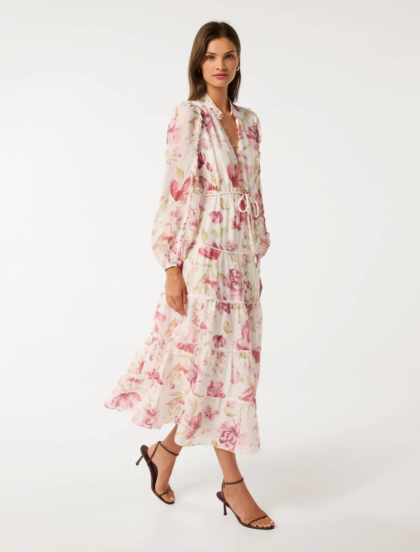 Jessie Button Down Midi Dress