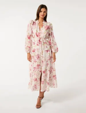 Jessie Button Down Midi Dress