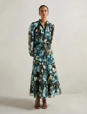 Jessie Petite Button Down Midi Dress