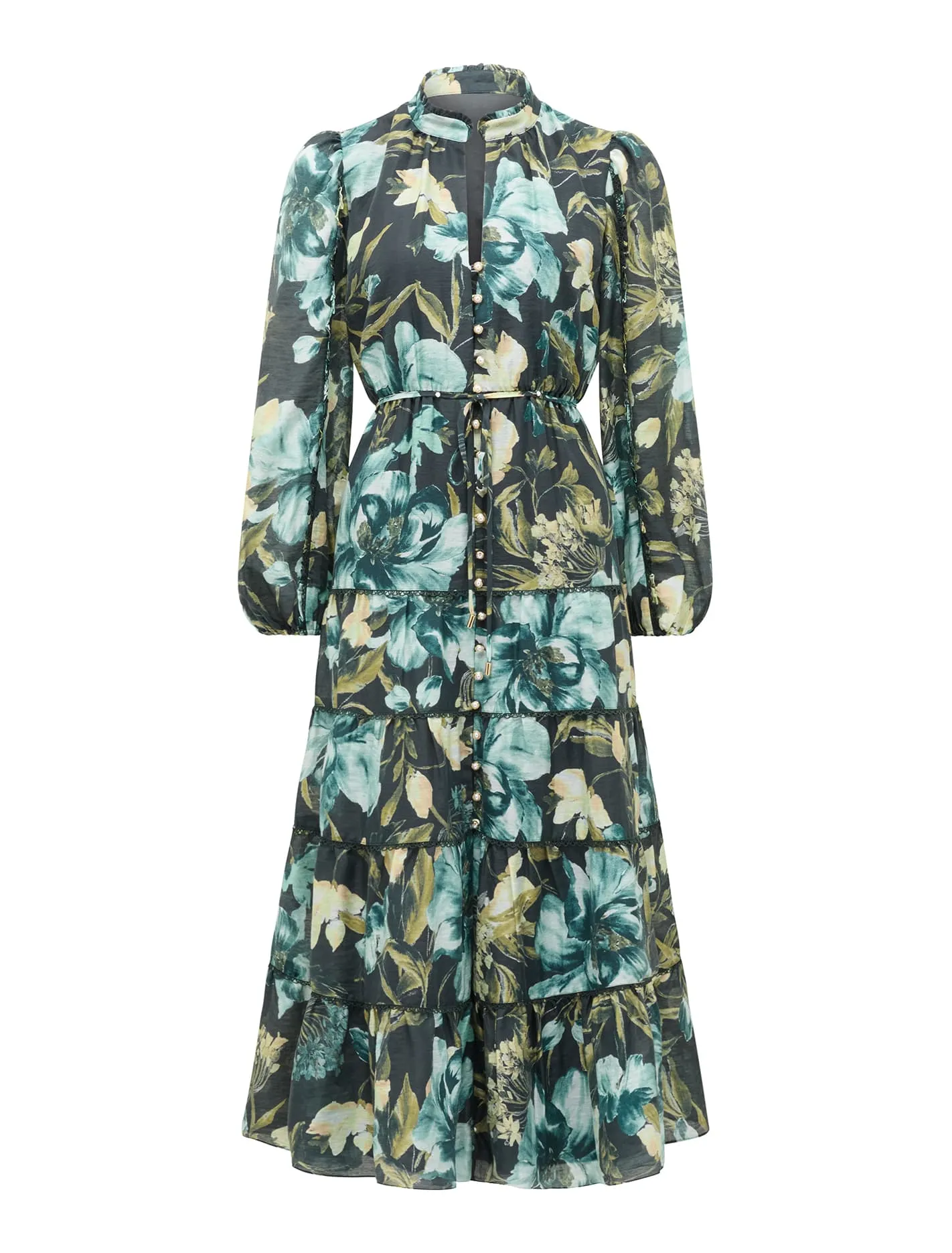 Jessie Petite Button Down Midi Dress