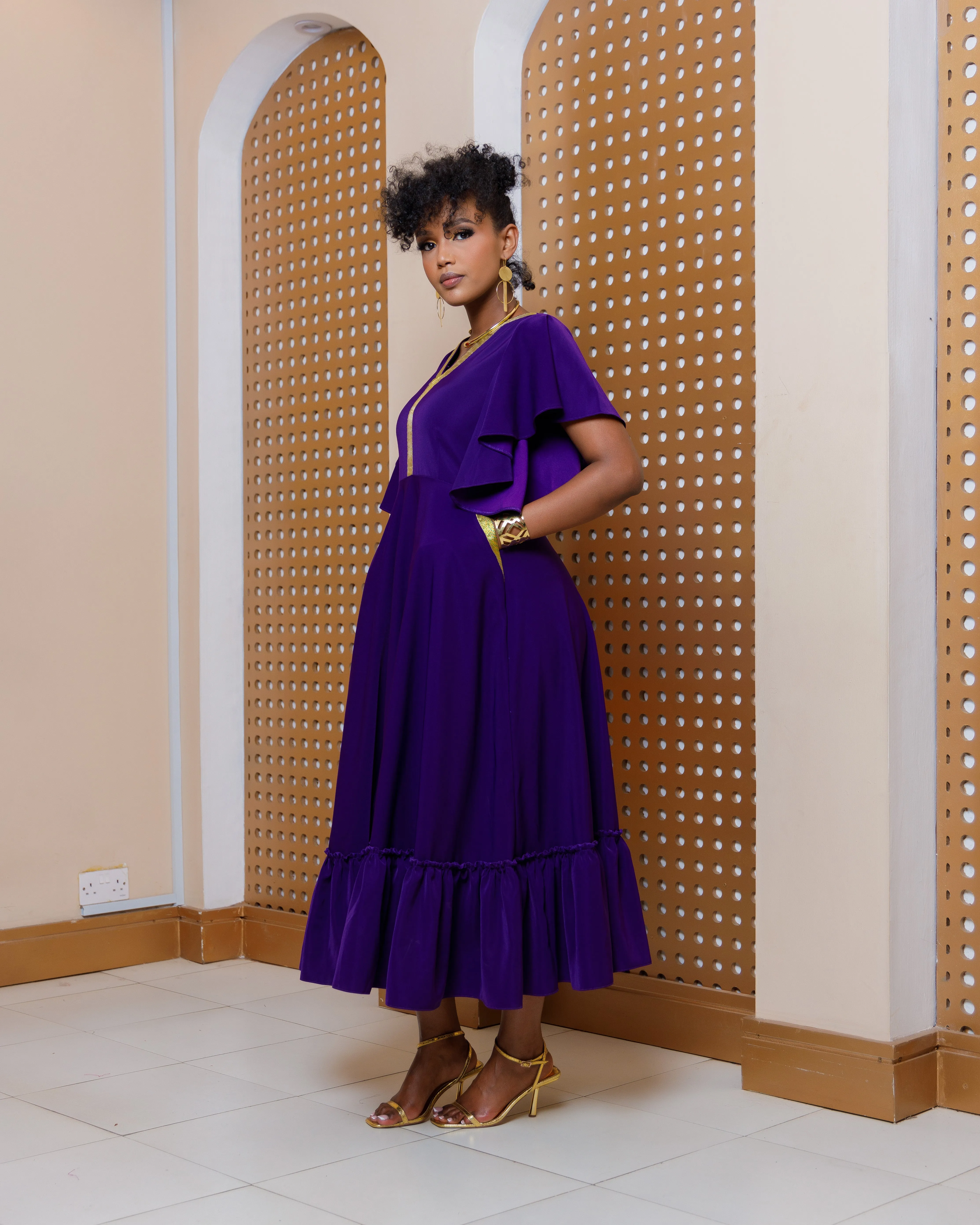 Kawiri Dress - Purple