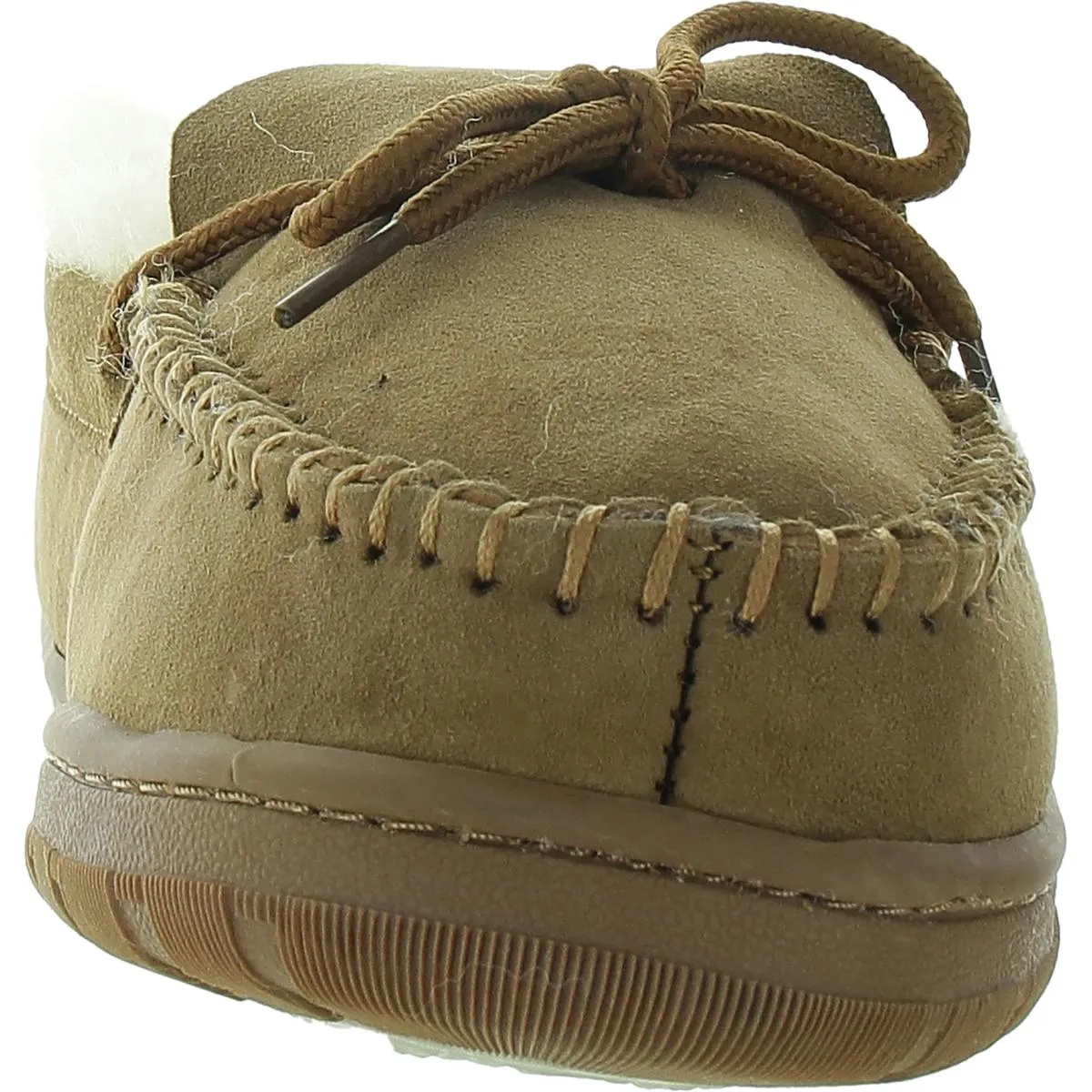Lamo Mens Doubleface Comfort Insole Suede Moccasin Slippers