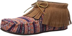 Lamo Women's Ava Fashion Boot, Chestnut Multi, 5 M US