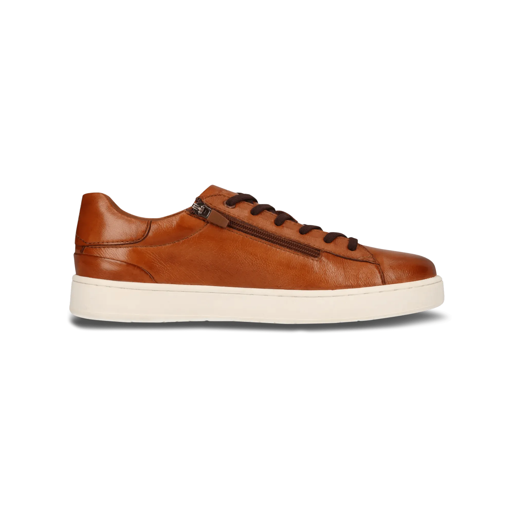 Leder Sneaker cognac