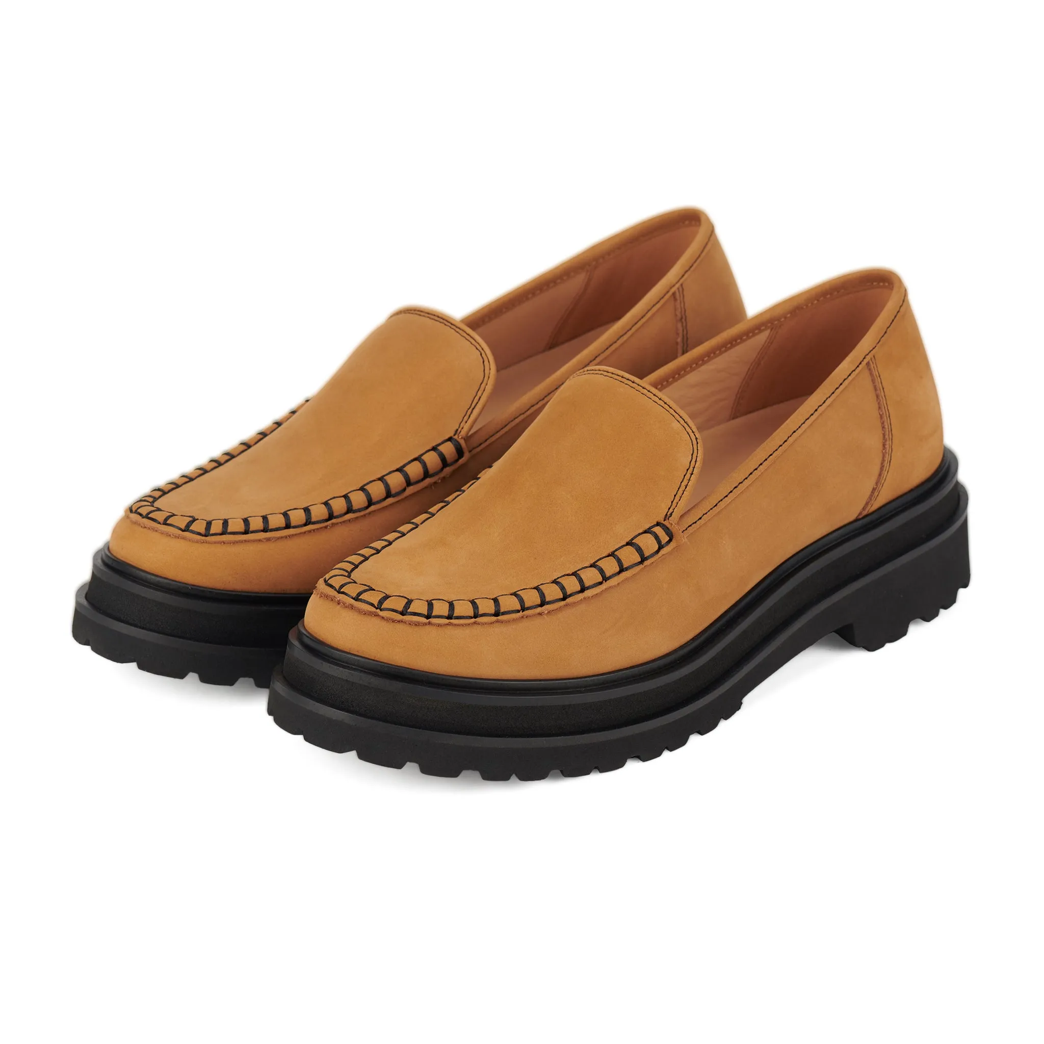 Loafer Step Moccasin Chestnut