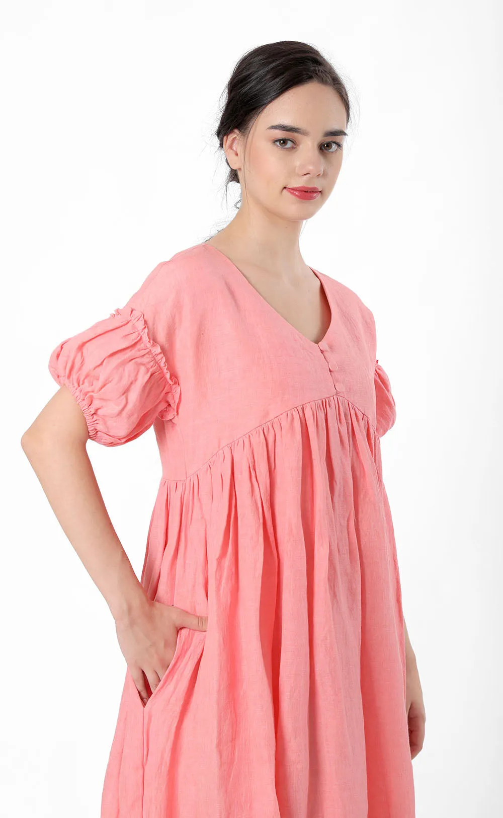 Lovely Flowy Linen Dress