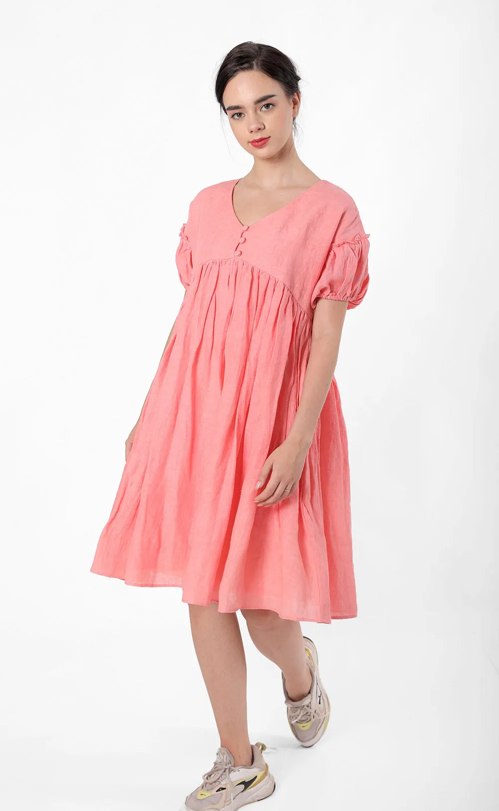 Lovely Flowy Linen Dress