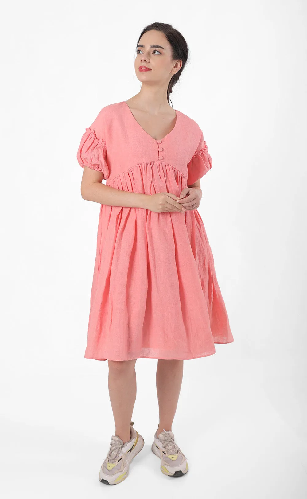 Lovely Flowy Linen Dress