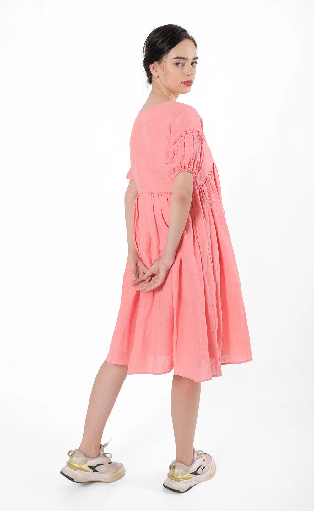Lovely Flowy Linen Dress