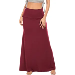 Low Waist Maxi Skirt in Cotton Farewell the Baggy Breezes