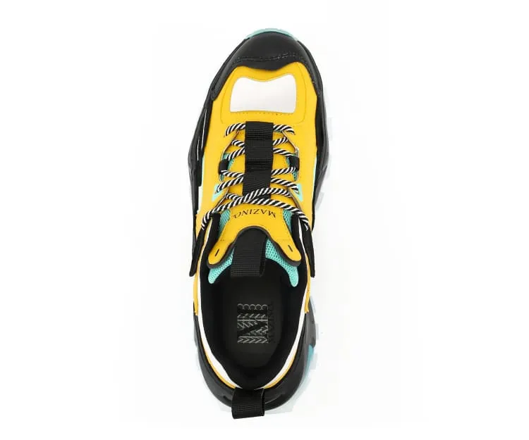 Mazino Mantle Chunky Sneakers Men’s Mixed Materials
