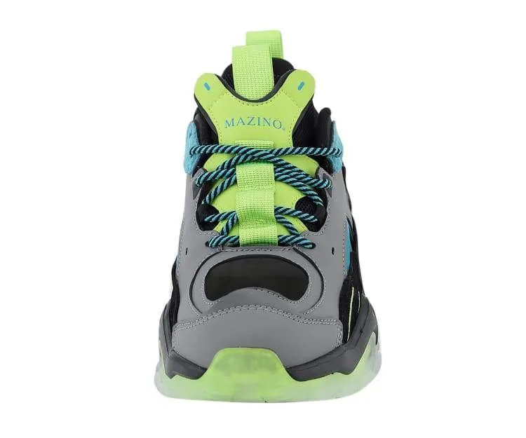 Mazino Mantle Chunky Sneakers Men’s Mixed Materials