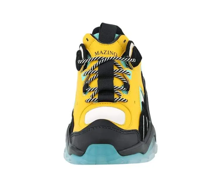 Mazino Mantle Chunky Sneakers Men’s Mixed Materials