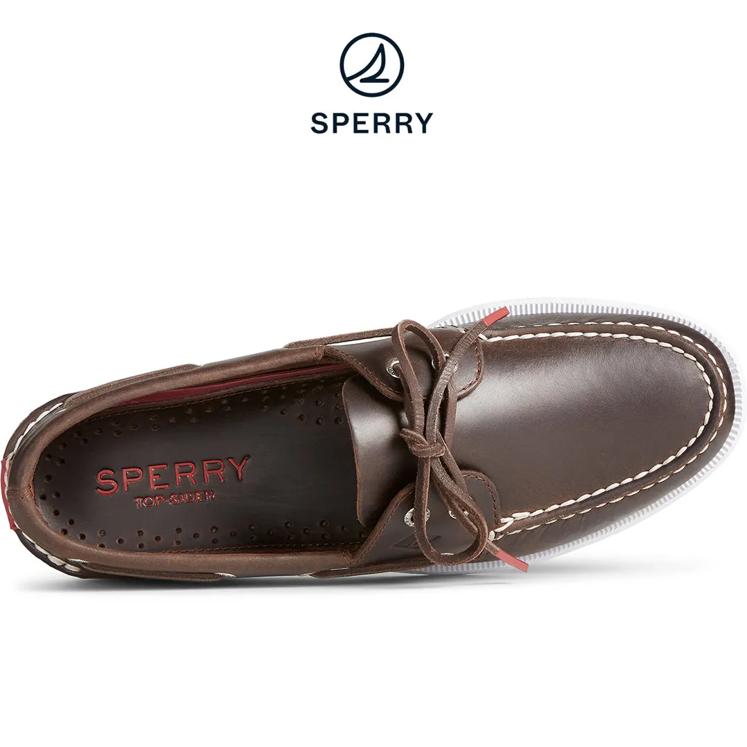 Men's Authentic Original Pullup Boat Shoe - Brown (STS24246)