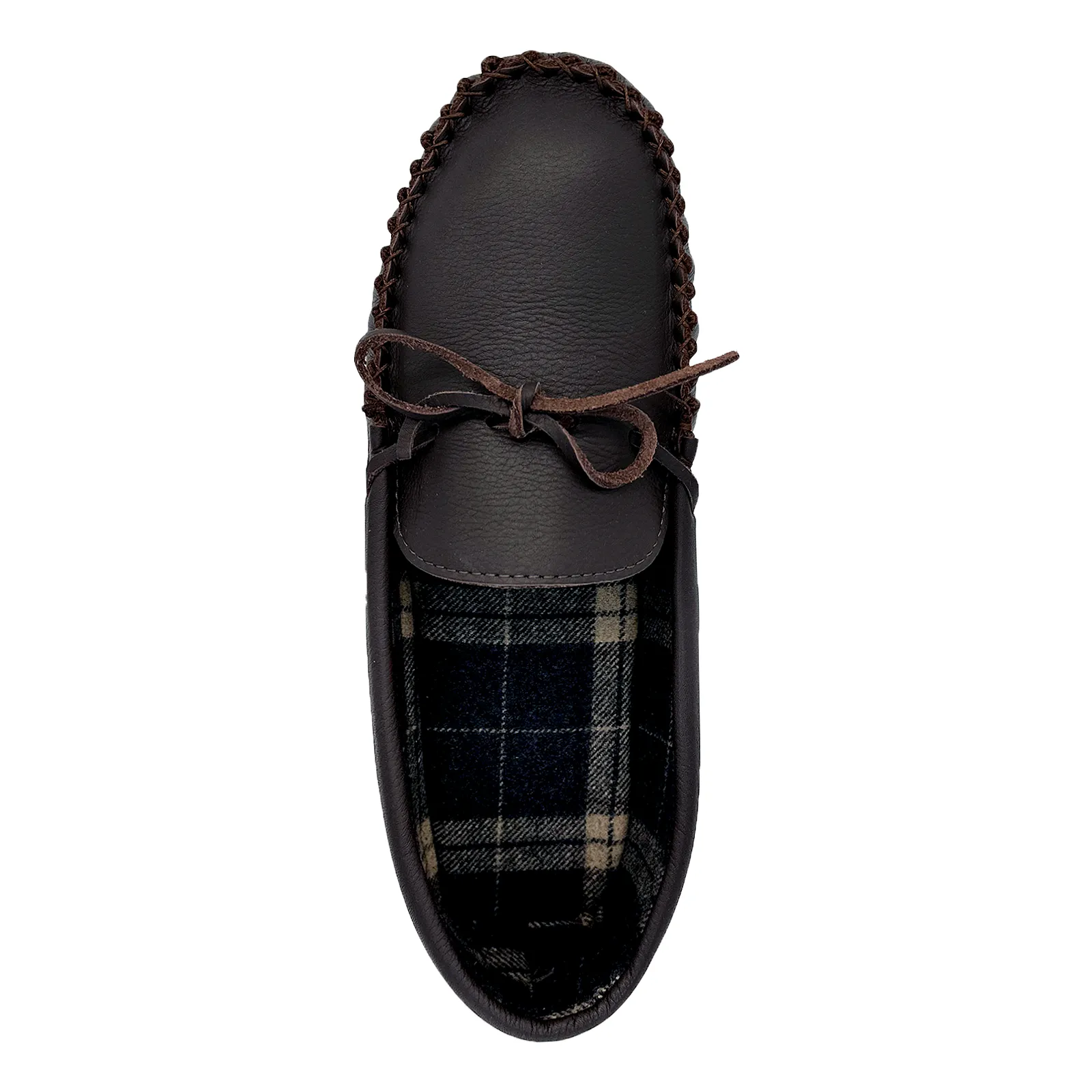 Men's Lined Leather Moccasins Slippers (FINAL Clearance 11, 12, 13 ONLY)