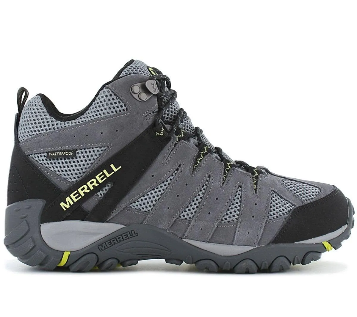 Merrell Accentor 2 Vent Mid WP - Waterproof - Herren Wanderschuhe Grau J50841