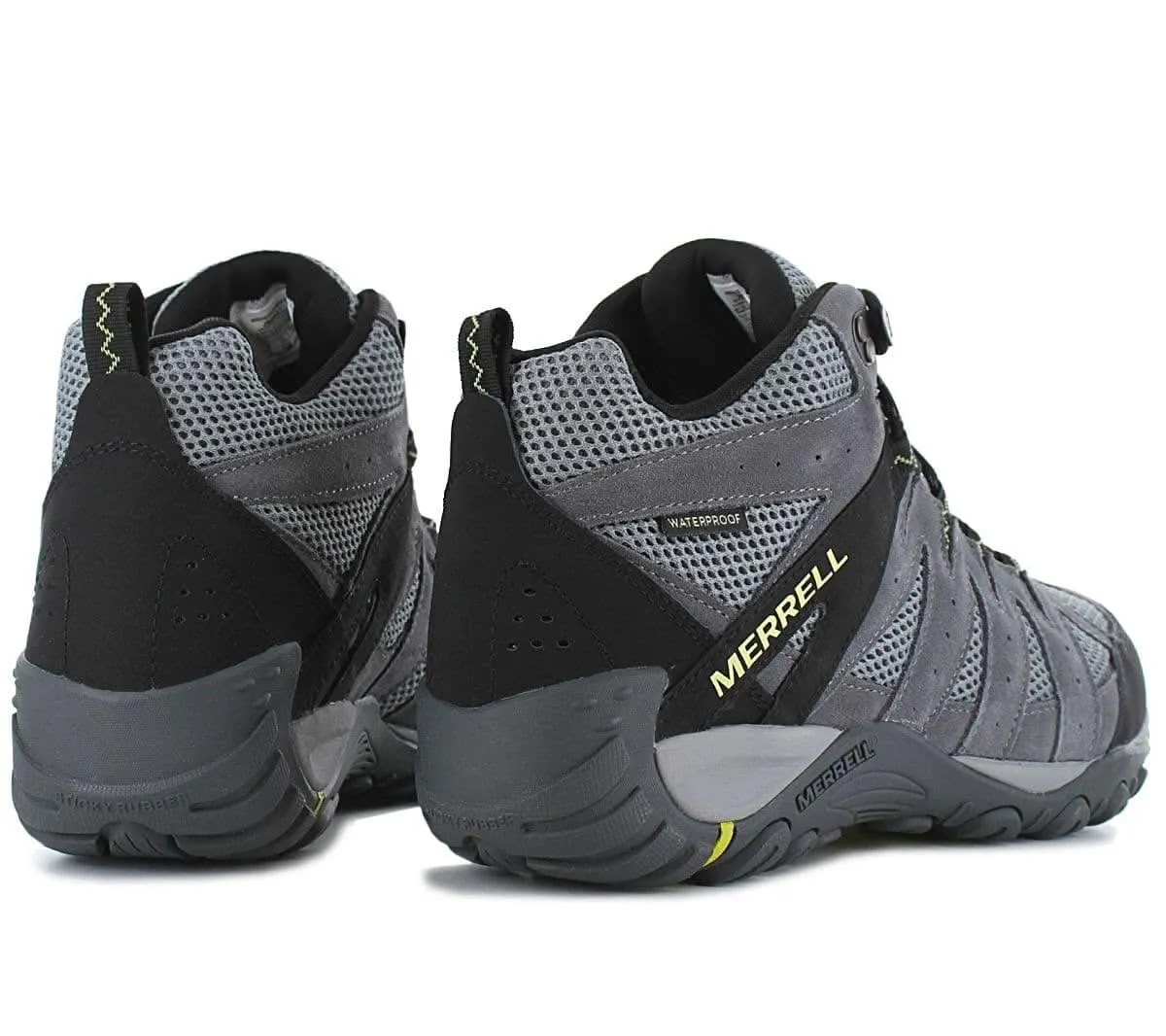 Merrell Accentor 2 Vent Mid WP - Waterproof - Herren Wanderschuhe Grau J50841