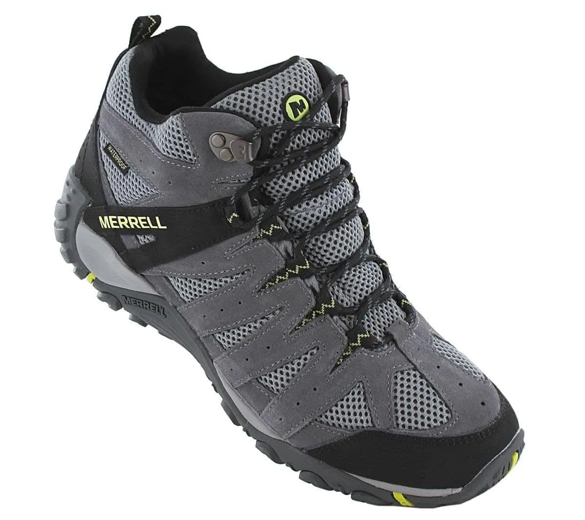 Merrell Accentor 2 Vent Mid WP - Waterproof - Herren Wanderschuhe Grau J50841