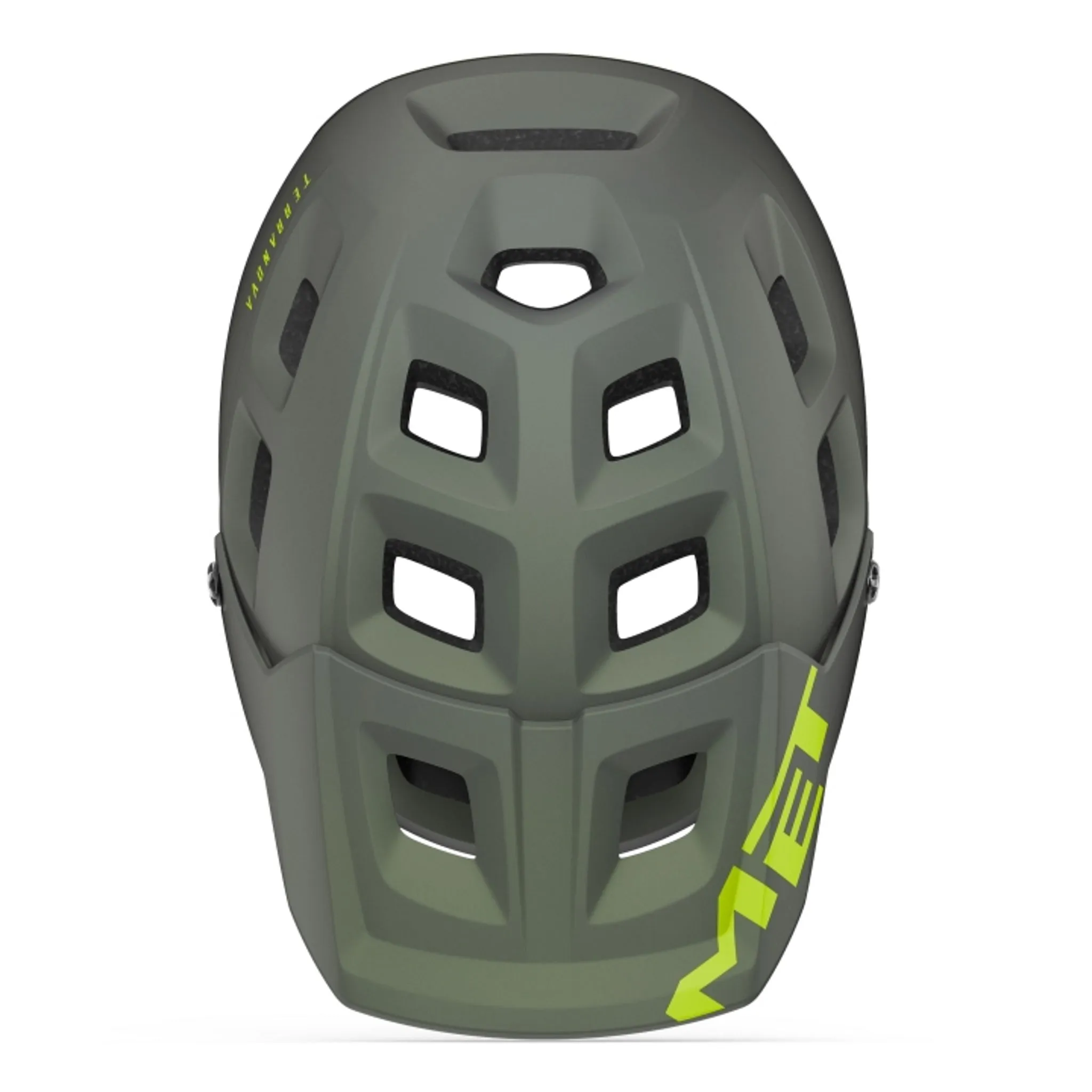 Met Terranova MIPS Trail/E-Bike Helmet Grey/Lime